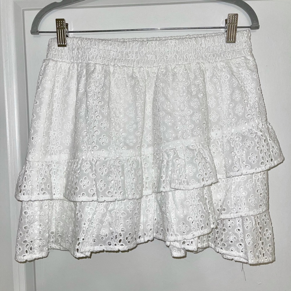 Wild honey white tiered skirt - Picture 4 of 4